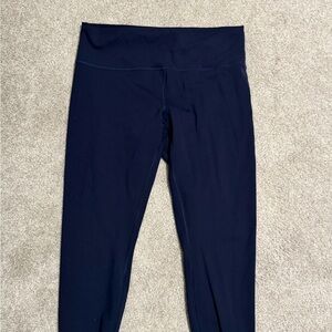 lululemon athletica Wunder train high rise size 16 navy